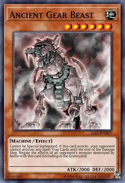 Edison Rulings for Ancient Gear Beast